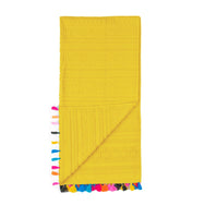 Velosso Velour Tassle Beach Towel