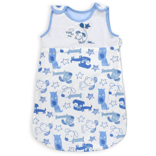 Time To Play Blue Dog Baby Sleeping Bag