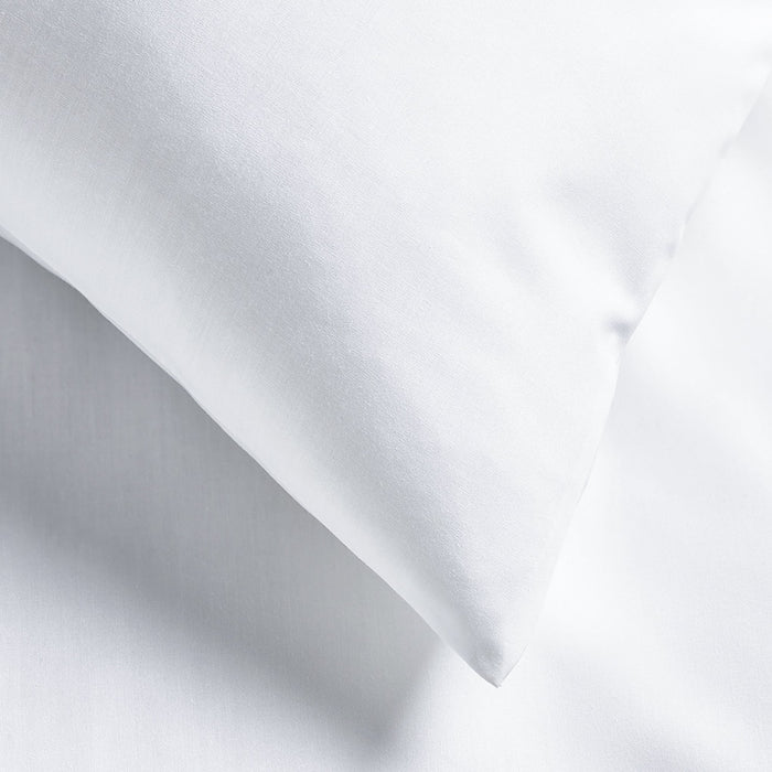 Cotton 200 Thread Count Percale White Duvet Cover