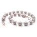 Krystal Blush Pink Beaded Curtain Tieback
