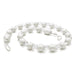 Krystal Cream Beaded Curtain Tieback