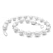 Krystal White Beaded Curtain Tieback