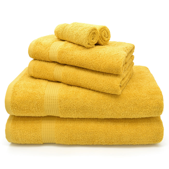 Egyptian 600gsm Mustard Cotton Towels