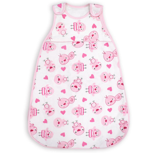 Pink Bird Baby Sleeping Bag