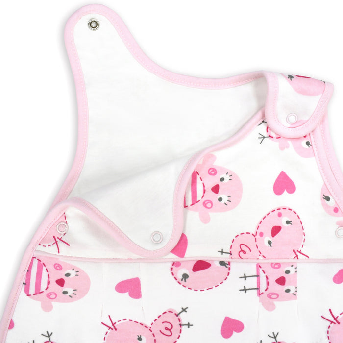 Pink Bird Baby Sleeping Bag