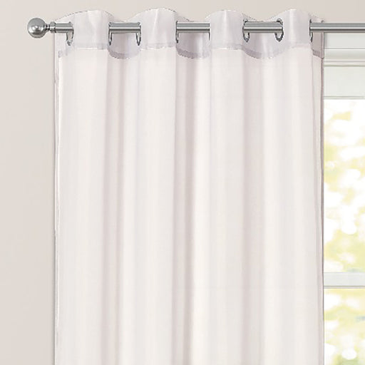 Riva White Eyelet Voile Panel