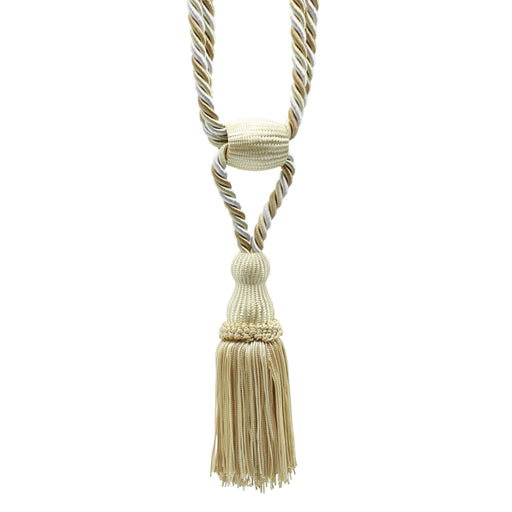 Luxury Beige & Oyster Rope Tieback