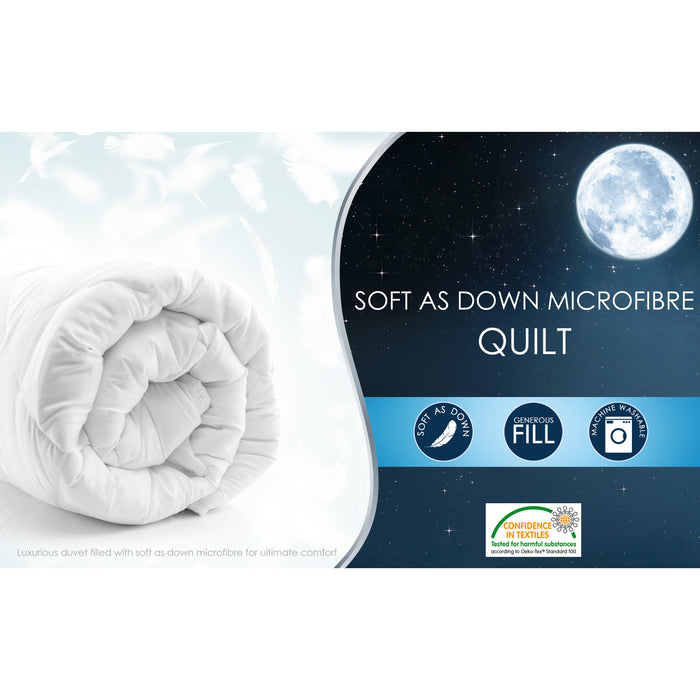 Luxury 13.5 Tog Microfibre Quilt