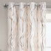 Swirls Eyelet Gold Voile Panel