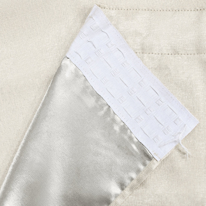 Westwood Cream Dimout Pencil Pleat Curtains